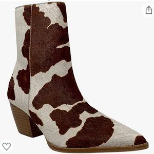COPY - Matisse cow print cowboy boots